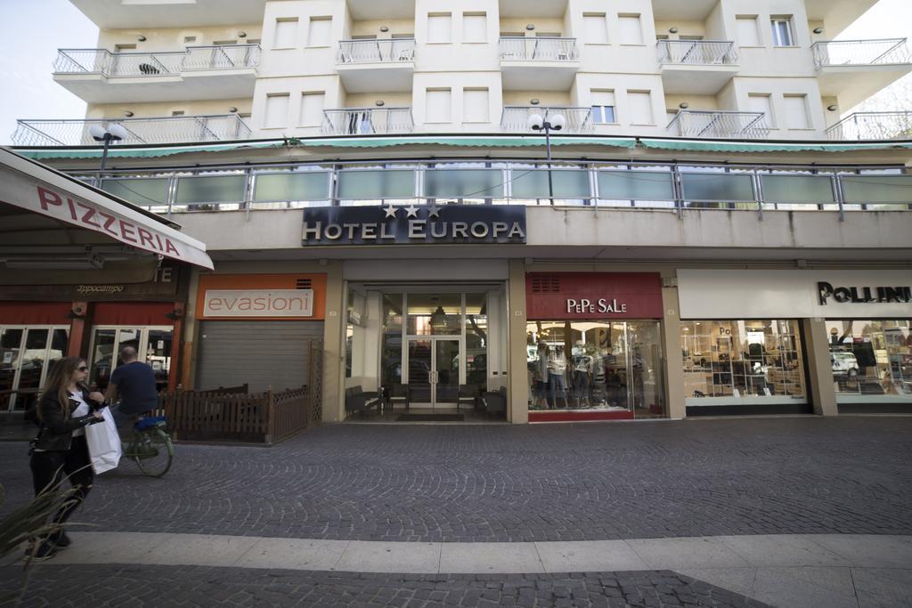 Hotel Europa Rimini Buitenkant foto