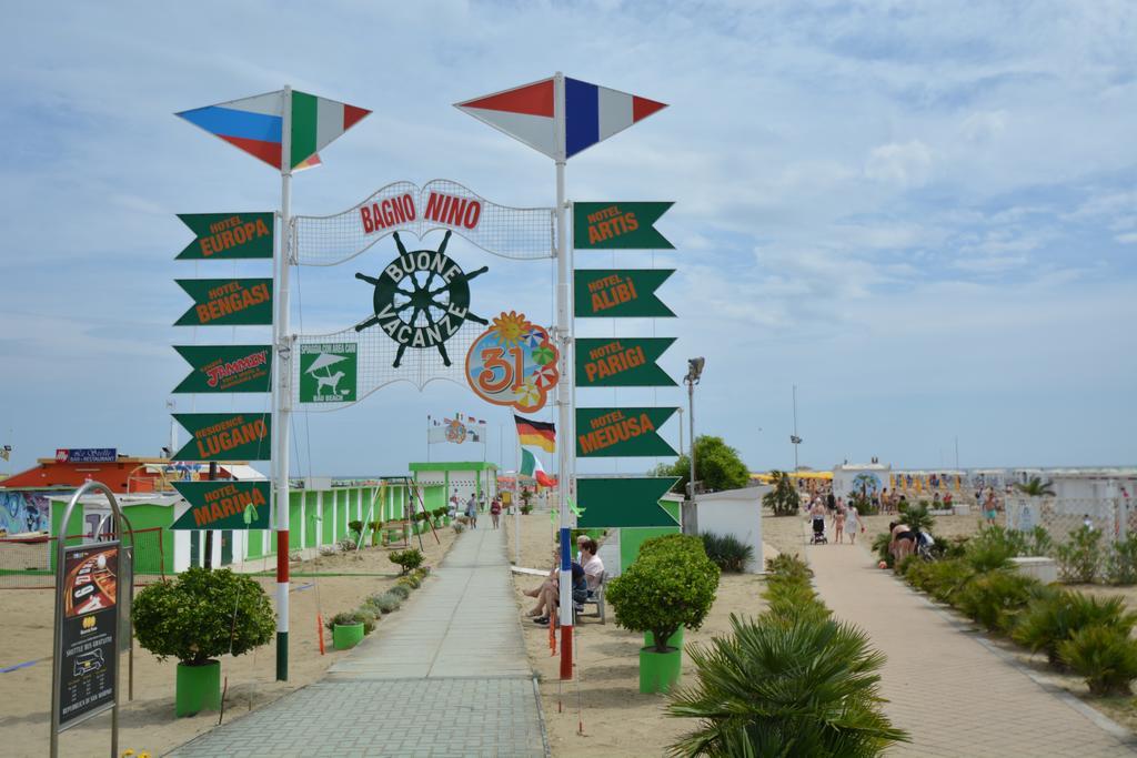 Hotel Europa Rimini Buitenkant foto
