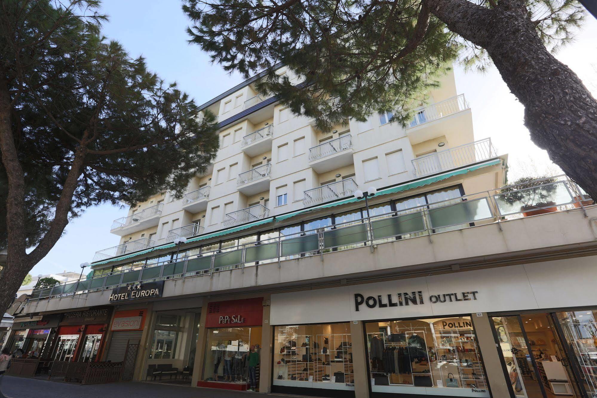 Hotel Europa Rimini Buitenkant foto